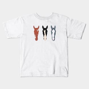 Horse Trio Kids T-Shirt